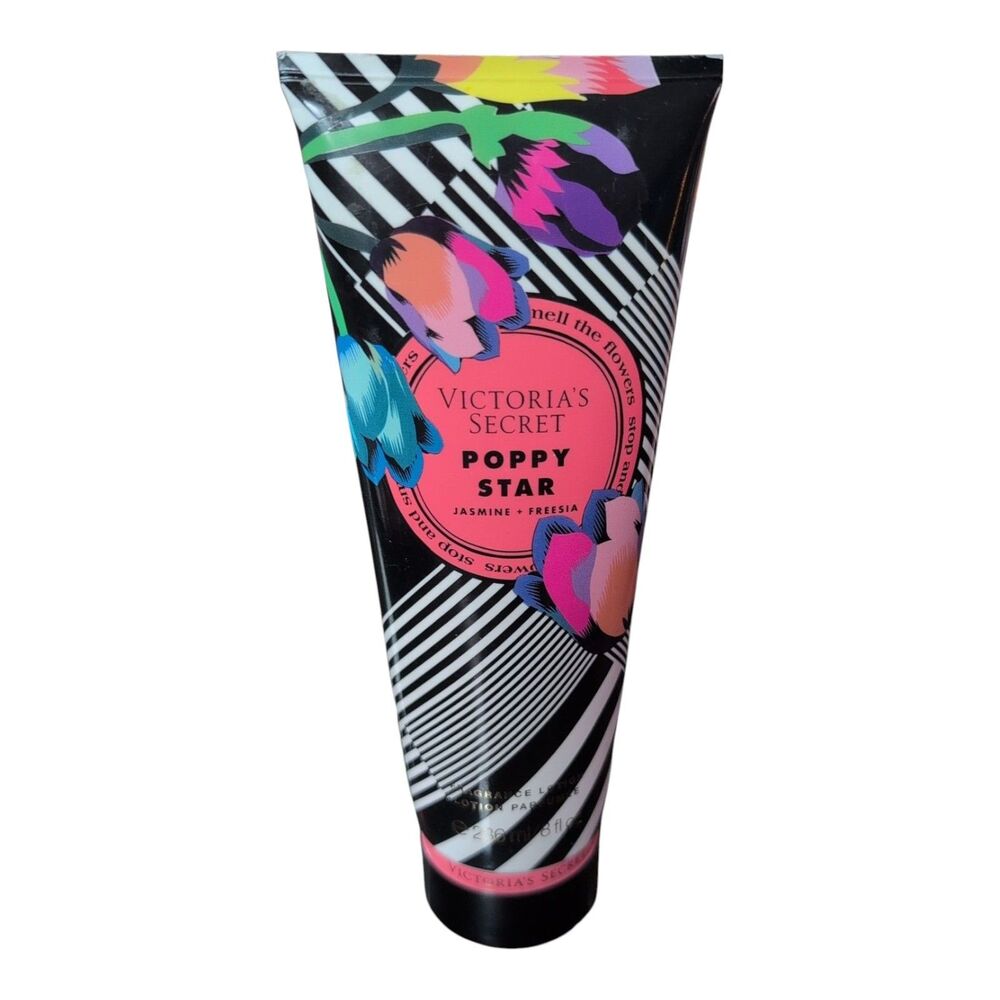VICTORIA'S SECRET POPPY STAR BODY LOTION 8.0 FL OZ DISCONTINUED RARE NEW